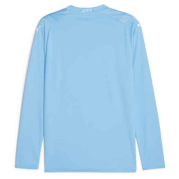 Manchester City Puma 2023/24 Home Replica Long Sleeve Jersey - Sky Blue - Image 3