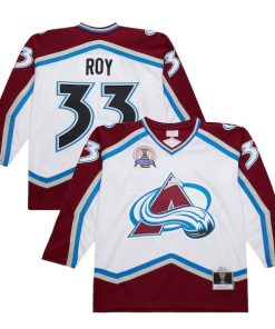 Patrick Roy Colorado Avalanche 2000-01 Power Play Jersey - White