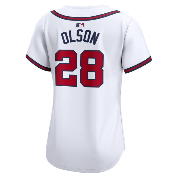 Matt Olson Atlanta Braves Nike Women's Home Limited Player Jersey - White - Image 4