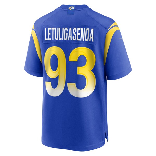 Tuli Letuligasenoa Los Angeles Rams Nike Game Jersey - Royal - Image 3