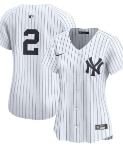 Derek Jeter New York Yankees Nike Women's Home Limited Player Jersey?¨C White
