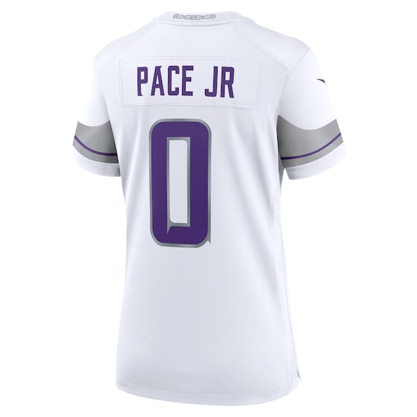 Ivan Pace Jr Minnesota Vikings Nike Women's Alternate Game Player Jersey - White - Image 3