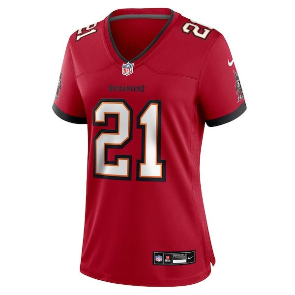 Benjamin Morrison Tampa Bay Buccaneers Nike Women's Team Game Jersey - Red - Image 2