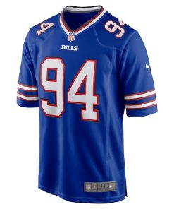Alternative view of Dawuane Smoot Buffalo Bills Nike Game Jersey -  Royal