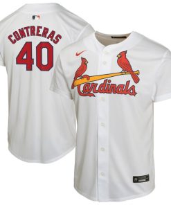 Willson Contreras St. Louis Cardinals Nike Youth Home Game Player Jersey - White