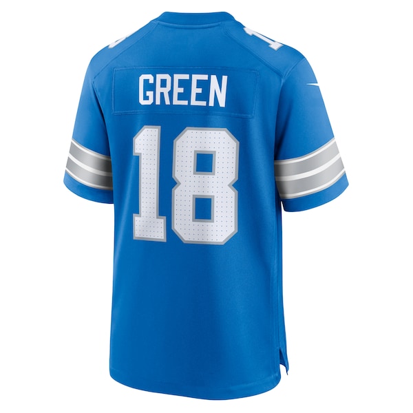 Antoine Green Detroit Lions Nike Team Game Jersey - Blue - Image 6