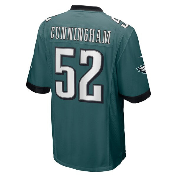 Zach Cunningham Philadelphia Eagles Nike Team Game Jersey - Midnight Green - Image 3