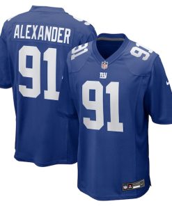 Darius Alexander New York Giants Nike Team Game Jersey -  Royal