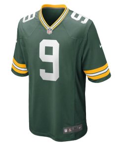 Alternative view of Christian Watson Green Bay Packers Nike Game Jersey - Green