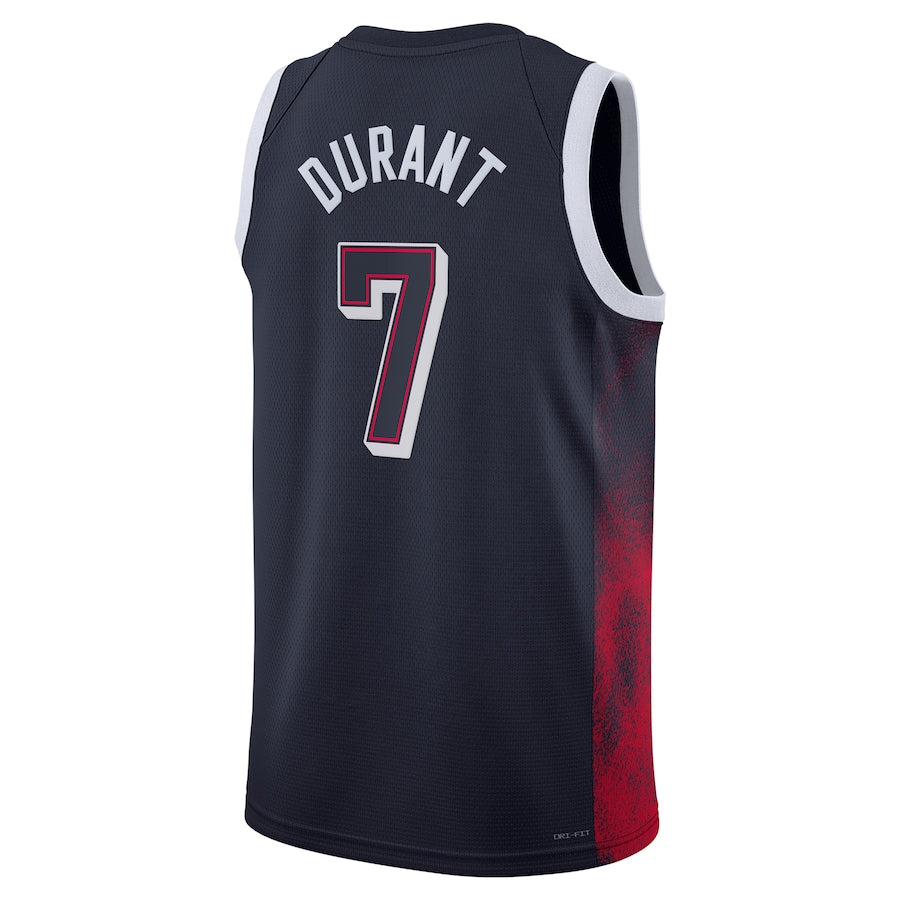Kevin Durant USA #7 Nike 2024 Swingman Player Jersey - Navy - Image 2