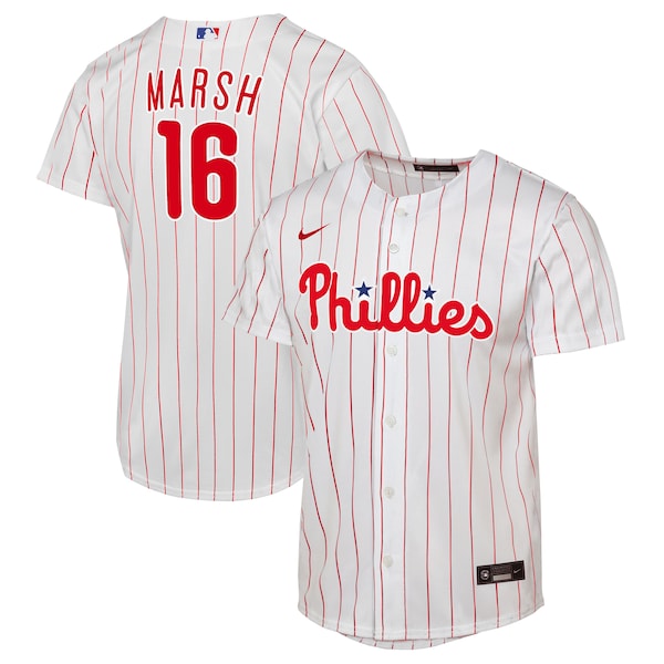 Brandon Marsh Philadelphia Phillies Nike Youth Home Replica Jersey - White