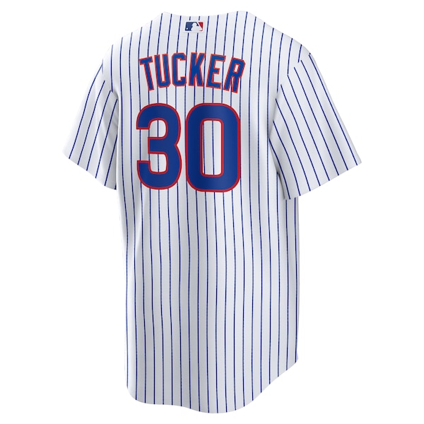 Kyle Tucker Chicago Cubs Nike Home Replica Player Jersey - White - Image 3