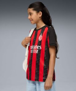 Alternative view of AC Milan Puma Youth 2025/26 Home Replica Jersey - Red