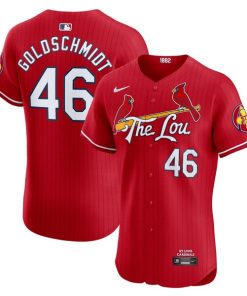 Paul Goldschmidt St. Louis Cardinals Nike 2024 City Connect Elite Player Jersey - Red