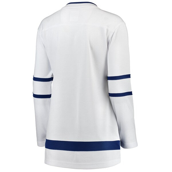Toronto Maple Leafs Women's Away Breakaway Jersey - White/Blue - Image 6
