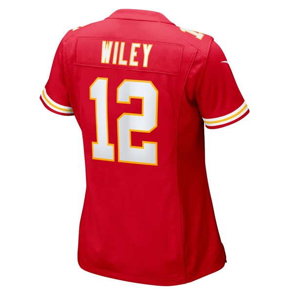 Jared Wiley Kansas City Chiefs Nike Women's Game Jersey - Red - Image 2