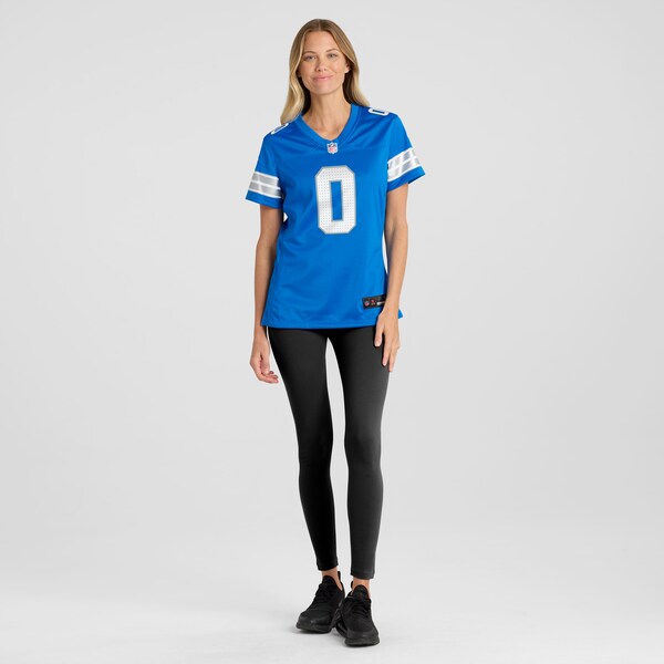 Terrion Arnold Detroit Lions Nike Women's Team Game Jersey - Blue