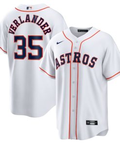 Justin Verlander Houston Astros Nike Home Replica Player Jersey - White