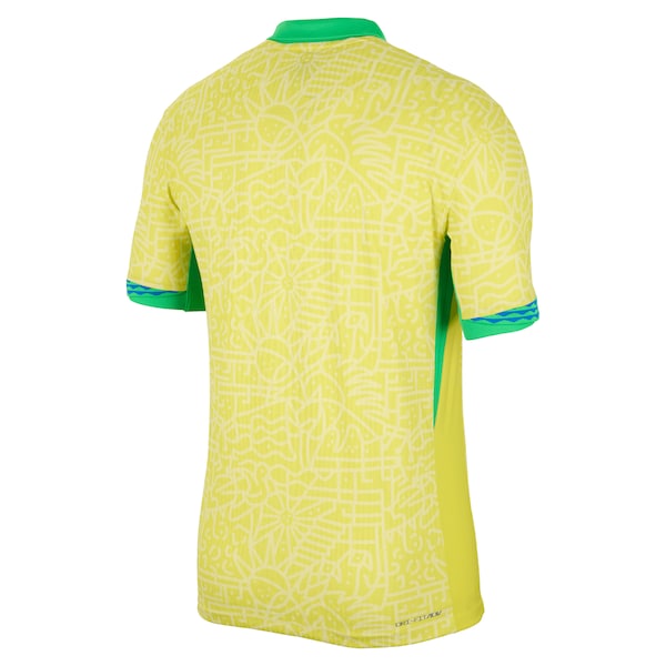 Brazil National Team Nike 2024 Home Match Authentic Jersey?ยจC Yellow - Image 3