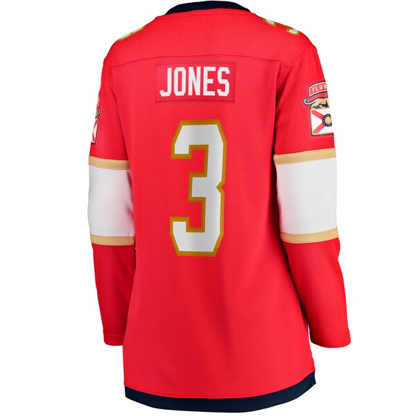 Seth Jones Florida Panthers Women's Home Breakaway Player Jersey - Red - Image 3