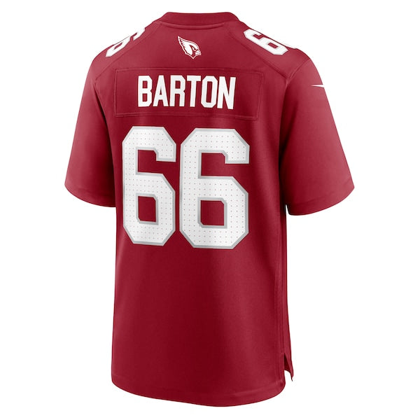 Jackson Barton Arizona Cardinals Nike Team Game Jersey - Cardinal - Image 3