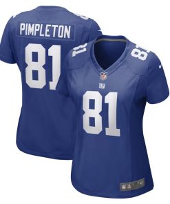 Kalil Pimpleton New York Giants Nike Women's Game Player Jersey - Royal