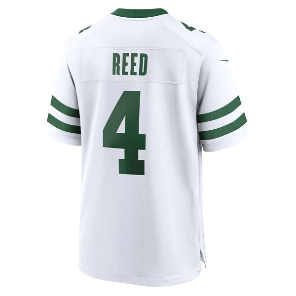 D.J. Reed New York Jets Nike Legacy Player Game Jersey - White - Image 3