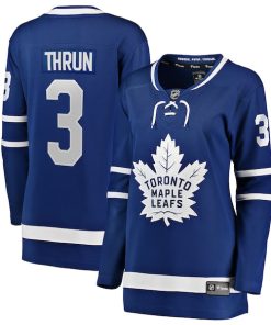 Henry Thrun Toronto Maple Leafs  Women's Home Breakaway Jersey - Blue
