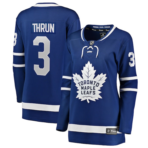 Henry Thrun Toronto Maple Leafs Women's Home Breakaway Jersey - Blue