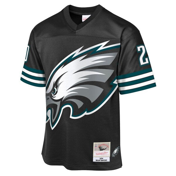 Brian Dawkins Philadelphia Eagles Youth 2004 Throwback Fashion Jersey - Black - Image 2