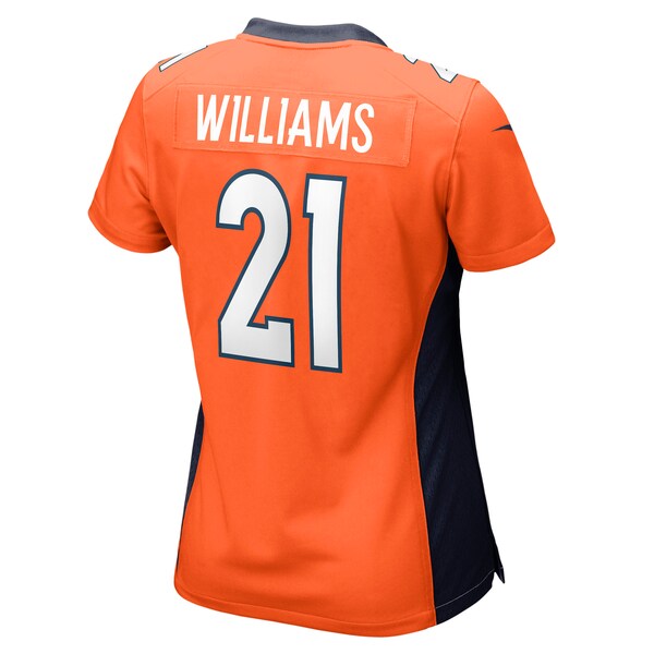 K'Waun Williams Denver Broncos Nike Women's Game Jersey - Orange - Image 3