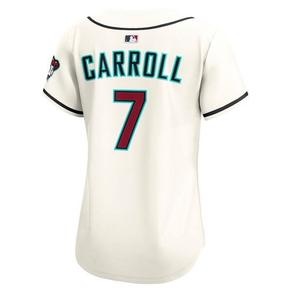 Corbin Carroll Arizona Diamondbacks Nike Women's Home Limited Player Jersey - Cream - Image 3