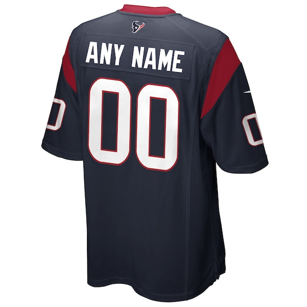 Houston Texans Nike Custom Game Jersey - Navy - Image 3