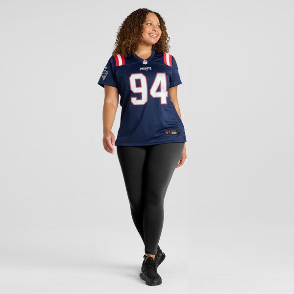 Armon Watts New England Patriots Nike Women's Game Jersey - Navy - Image 6