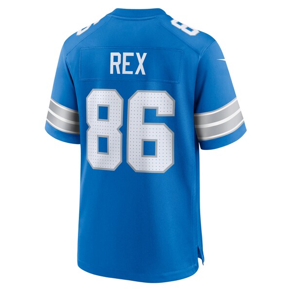 Isaac Rex Detroit Lions Nike Game Jersey - Blue - Image 3