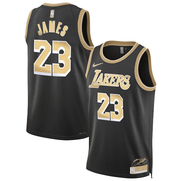 LeBron James Los Angeles Lakers Nike Unisex Select Series Swingman Jersey?ยจC Black