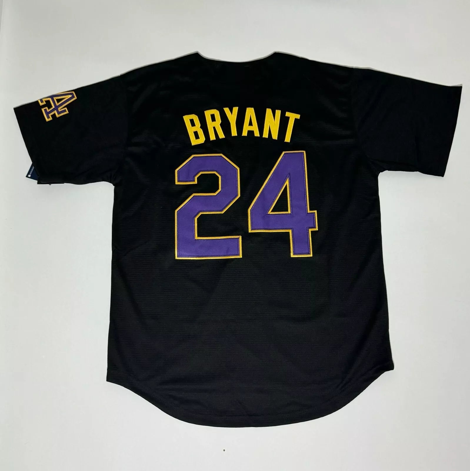 Kobe Bryant Legend Los Angeles Dodgers 8/24 Special Jersey ยจC Black - Image 2