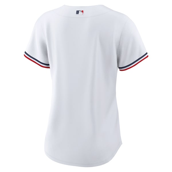 Minnesota Twins Nike Women's Home Replica Team Logo Jersey - White - Image 3