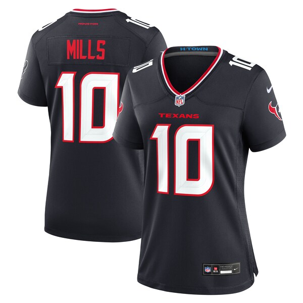 Davis Mills Houston Texans Nike Women's Team Game Jersey - Navy