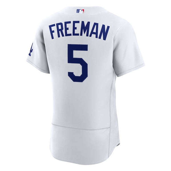 Freddie Freeman Los Angeles Dodgers Nike Home Authentic Jersey - White - Image 3
