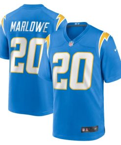 Dean Marlowe Los Angeles Chargers Nike Team Game Jersey -  Powder Blue