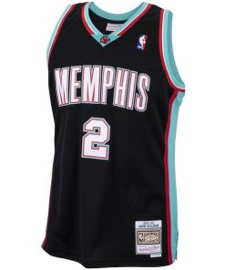 Alternative view of Jason Williams Memphis Grizzlies 2001/02 Hardwood Classics Swingman Jersey - Black