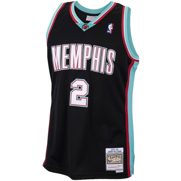 Jason Williams Memphis Grizzlies 2001/02 Hardwood Classics Swingman Jersey - Black - Image 2