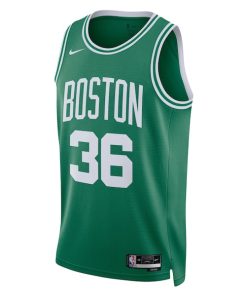 Alternative view of Marcus Smart Boston Celtics Nike Unisex Swingman Jersey - Icon Edition - Kelly Green