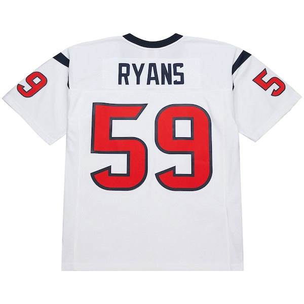 DeMeco Ryans Houston Texans 2006 Legacy Replica Jersey - White - Image 3
