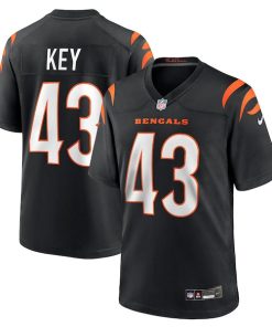 Jaylen Key Cincinnati Bengals Nike Team Game Jersey -  Black