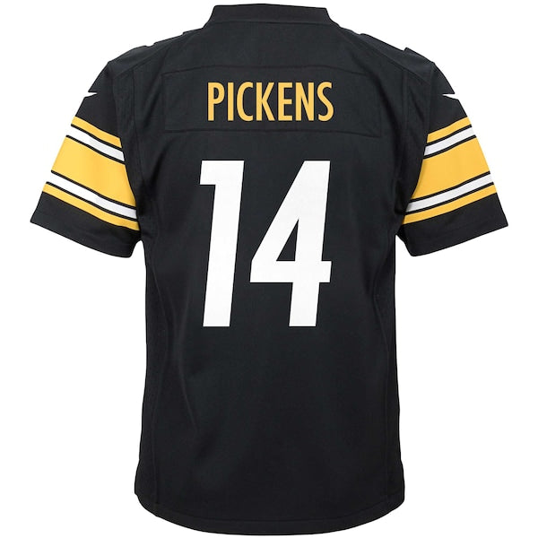 George Pickens Pittsburgh Steelers Nike Youth Game Jersey - Black - Image 3