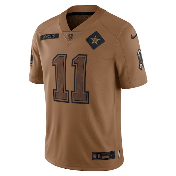 Micah Parsons Dallas Cowboys Nike 2023 Salute To Service Limited Jersey - Brown - Image 2