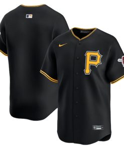 Pittsburgh Pirates Nike Alternate Limited Jersey - Black