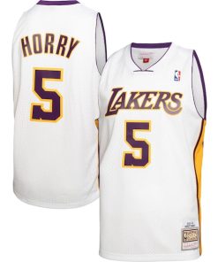 Robert Horry Los Angeles Lakers 2001/02 Hardwood Classics Swingman Jersey - White